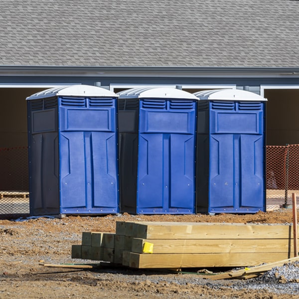 can i customize the exterior of the portable restrooms with my event logo or branding in Gearhart